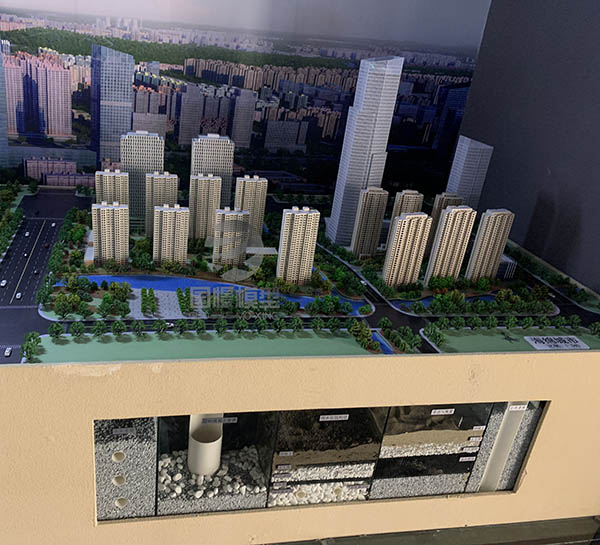 泗洪县建筑模型